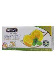 Buy Green Tea Mint & Lemon 40gm in UAE