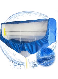 اشتري Air Conditioner Cleaning Cover Waterproof Dustproof Cover with 2.8M Water Pipe Cleaning Protector Bag for Household Air Conditioner (2P-3P) في الامارات