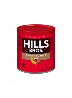 Buy Hills Bros Original Mild Blend Ground Coffee, Light Roast, 30.5 Oz. Can Smooth and Balanced for a Rich Light Coffee Taste in UAE