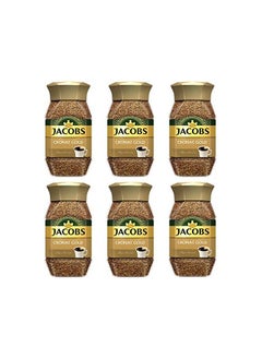 Buy Jacobs Cronat Gold Instant Coffee 200 Gram / 7.05 Ounce (Pack Of 6) in UAE