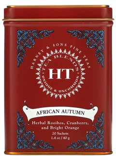 اشتري HT Tea Blend African Autumn 20 Sachets 1.4 oz (40 g) في الامارات