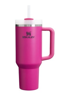 Buy Quencher H2.0 Tumbler with Handle & Straw 40 oz | Twist On 3-Way Lid | Cupholder Compatible for Travel | Insulated Stainless Steel Cup | BPA-Free | Fuscia in Egypt