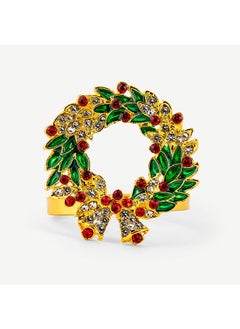 اشتري Christmas Wreath Napkin Ring في الامارات