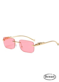 Buy Stylish Cheetah Metal Head Sunglasses in UAE