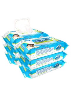 Buy Baby Wipeswith Moisture Lock Fliptop Contains Aloe Vera & Vitmain E Ph Balanced With No Parabens & Chlorine (Pack Of 6 (432 Wipes)) in Saudi Arabia