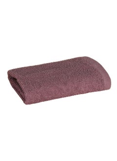 Buy Organic Cotton Face Towel, Mauve - 30x30 cms in UAE