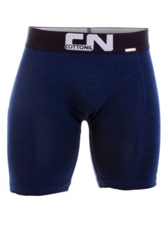 Buy Plain Comfy Long Boxer-Navy in Egypt