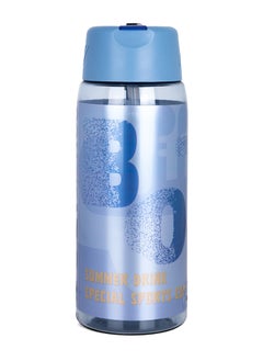 اشتري Water Bottle With Grab String 750 ML - Blue في الامارات