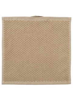 Buy Washcloth Beige 30X30 Cm in Saudi Arabia