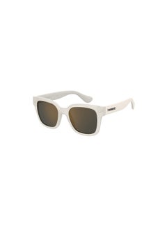 Buy Women's UV Protection Square Sunglasses - Una Ivory 52 - Lens Size: 52 Mm in Saudi Arabia