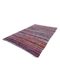 Buy Rag Rug Kilim Multicoloured Double Sided Washable 135*200 cm 1 pcs in Egypt