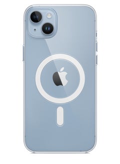 Buy INET TPU Case MagSafe Protective Case Apple iPhone 14 Plus Transparent in UAE