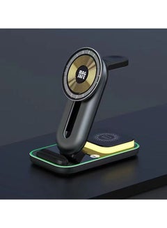 Buy 4 in 1 MAGNETIC SUCTION WIRELESS CHARGER HOLDER in UAE