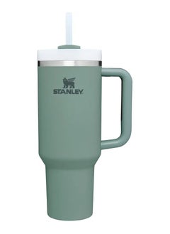 Buy Stanley Quencher H2.0 FlowState Stainless Steel Vacuum Insulated Tumbler with Lid and Straw for Water, Iced Tea or Coffee, Smoothie and More,  Shale, 40 oz in Saudi Arabia