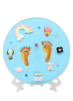 Buy Baby Handprint Footprint Keepsake Kit, Blue in Saudi Arabia