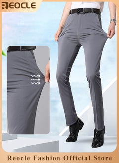 amazon slim fit dress pants Amazon.com: Slim Fit Tapered Dress Pants For Men
