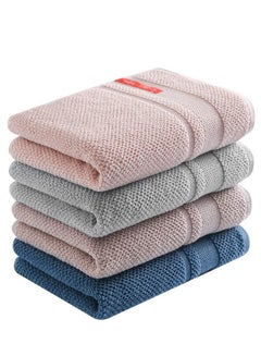 Buy Adult Towel Cotton Towel,Pure Organic Cotton,Plain Face Wash Face Towel,Heavyweight Highly Absorbent,Quick Dry Soft and Plush for Household Daily Face Wash Towel in Saudi Arabia