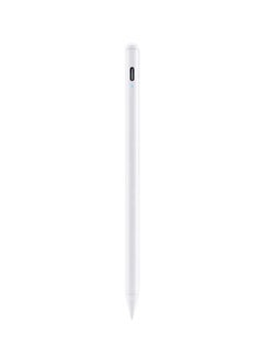 Buy Active Stylus Pencil for iPad with Palm Rejection White in UAE
