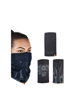 Buy Oxford Comfy Neck Warmer HD Graphics 3 Pack NW118 in UAE