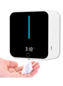 Buy Automatic Soap Dispenser Wall Mounted Hand Sanitizer Dispenser Contactless Motion Smart Sensor Refill 400ml Convenient Hygiene Suitable for Home Bathroom Kitchen Company School in UAE