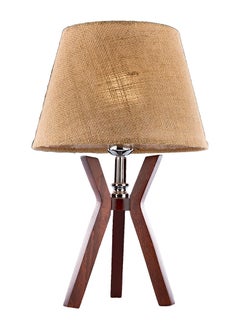 Buy Kia 1 Lamp Brown * Shapoo Ktan Beige Table Lamp Tb54Bn in Egypt