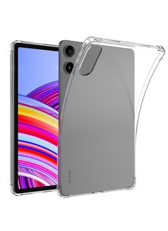 اشتري حافظة متوافقة مع غطاء Xiaomi Poco Pad/Redmi Pad Pro مقاس 12.1 بوصة 2024، حماية من السقوط في الوسادة الهوائية، سيليكون مرن ناعم من مادة TPU مقاومة للصدمات ومضادة للاصفرار، مقاس نحيف مناسب لـ Xiaomi Poc في السعودية