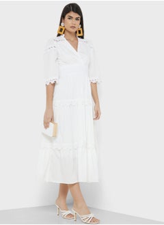 Buy Tiered Shirt Dress in Saudi Arabia