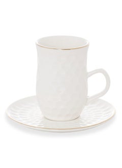 Buy Tea Cup+Scr Set/6 -Hme-10538 in UAE