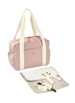 اشتري Paris Changing Bag Misty Dusty Pink في الامارات