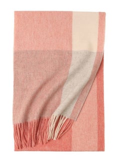 Buy Warm Long Cashmere Check Scarf Multicolour in UAE