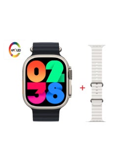 Buy Smart Watch HW9 Ultra  Max Series 9 Big display With Health Fitness Tracker Sport Watch  Supports  NFC +addition Replacement Band  49MM-Multicolour in Saudi Arabia