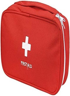 Buy Goolsky First Aid Kit Bag Empty for Home Outdoor Travel Camping Hiking, Mini Empty Medical Storage Bag Portable Pouch (Red) in UAE