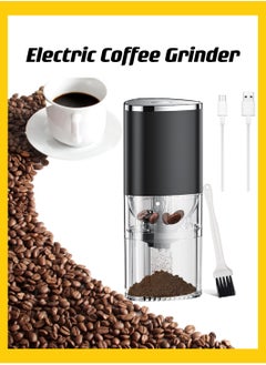 Buy Electric Coffee Grinder for Beans/Spices, 5 Size Settings-Coarse to Fine, Capacity for 4 Cups Coffee, Rechargeable Coffee Bean Grinder Spice Grinder for Espresso V60 Home Office Travel Camping in UAE