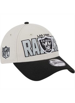 Buy Men's Stone/Black Las Vegas Raiders 2023 NFL Draft 9FORTY Adjustable Hat in UAE