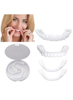 Buy Tooth Repair Kits, Teeth Veneers, Dentures Fake Smile Teeth Moldable, Temporary Tooth Kit Decoration for Snap on Instant & Confidence Smile in Saudi Arabia