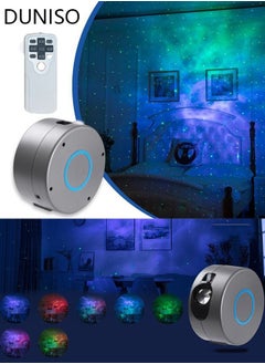 Buy Starry Night Light Projector Lamp  for Party Home Bedroom Kids Projector Light Night Lamp With Remote Control and  7Colors Light in UAE