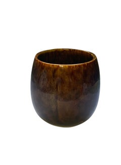 Buy Brown ceramic coffee mug in Saudi Arabia