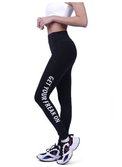 Buy Get Your Freak On Black Leggings in Egypt