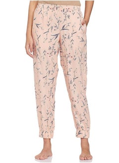 Buy Light Pink Viscose Women Joggers in UAE