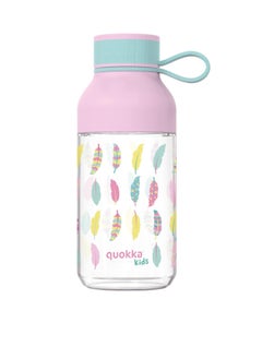 Buy QUOKKA KIDS ECOZEN BOTTLE ICE WITH STRAP FEATHERS 430 ML - No:40153 in Egypt