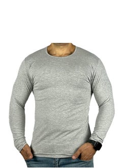 Buy Future undershirt long-sleeve Grey Size XL in Egypt