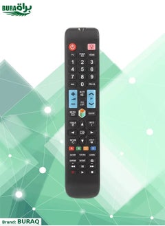 Buy Universal 3D Remote Control For Samsung Smart TV With Backlight Black in UAE