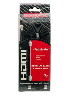 Buy 1.4 HDMI Flat Cable 3 Meter in UAE
