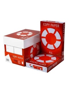 Buy Copy Paper Red A4 Pack of 5 Reams in UAE