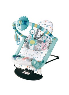 Buy Baby Swing Bouncer Electric Rocking Chair with Pedal Piano in UAE