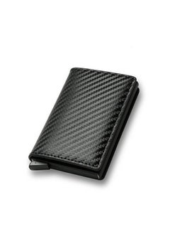 Buy Men's Credit Card Holder Leather Pop Up Wallet in Saudi Arabia