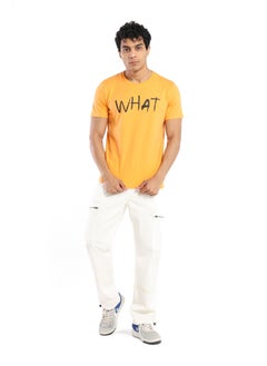 Buy Men R Neck Half Sleeves T-shirt in Egypt