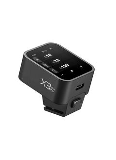 اشتري X3C 2.4G Wireless Flash Trigger Transmitter TTL Autoflash with Large OLED Touchscreen Multiple Flash Modes with USB Port 32 Channels 16 Groups Compatible with Canon Cameras في الامارات