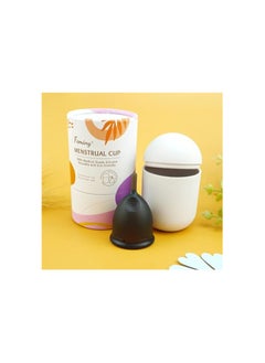 Buy Feminy Menstrual Cup With Silicone Sterilizer Cup Or Cup Holder in UAE