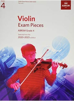 Buy Violin Exam Pieces 2020-2023, ABRSM Grade 4, Part in UAE